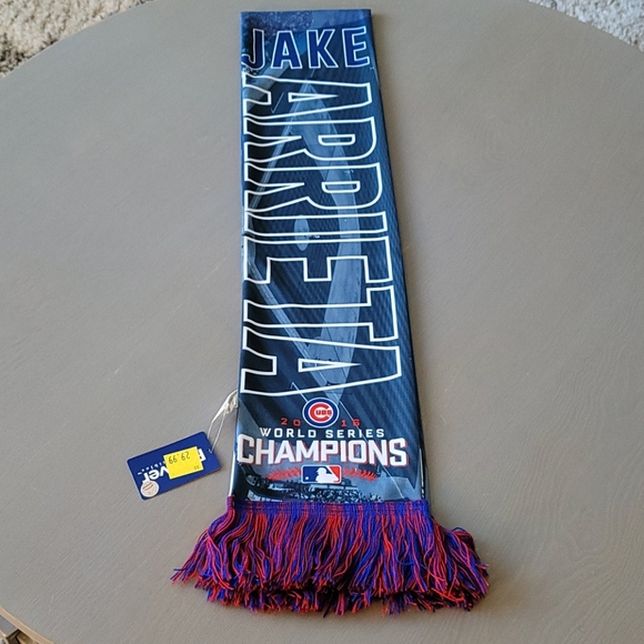 Chicago Cubs Jake Arrieta Winter Scarf - Picture 3 of 4